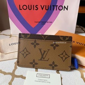 Louis Vuitton Monogram Reverse Cardholder